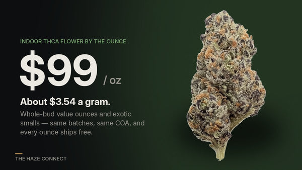 The $99 THCA Ounce: What You Actually Get, and How Much to Buy Before December 11