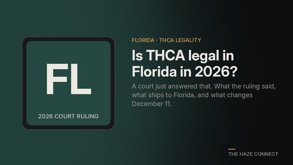 Is THCA Legal in Florida in 2026? A Court Just Answered That