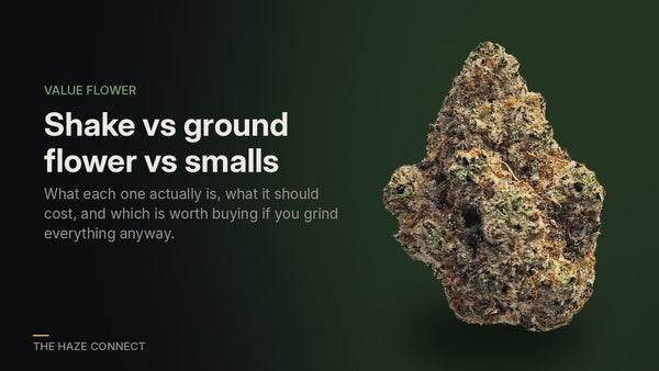 Shake vs Ground Flower vs Smalls: What's Actually Worth Buying?