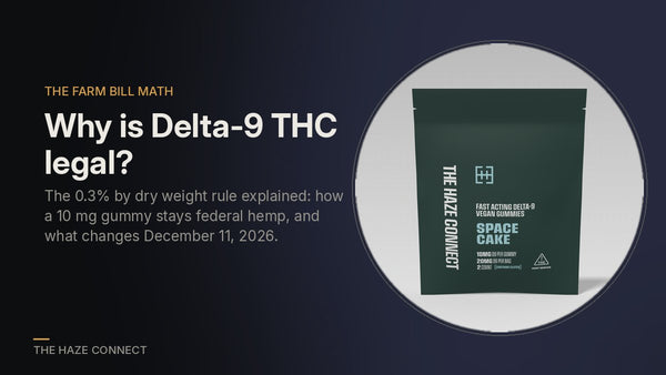 Why Is Delta-9 THC Legal? The 0.3% Farm Bill Math, Explained
