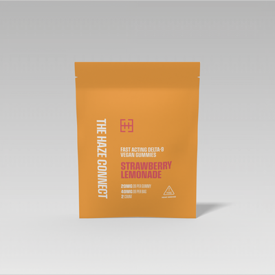 20mg Delta-9 Gummies - Strawberry Lemonade