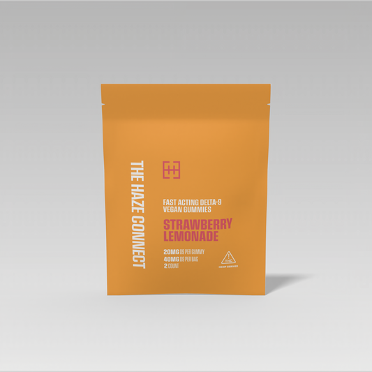 20mg Delta-9 Gummies - Strawberry Lemonade
