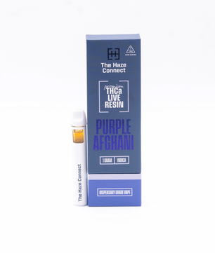 Live Resin Disposable Vape - Purple Afghani (I)