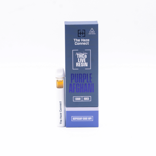 Live Resin Disposable Vape - Purple Afghani (I)