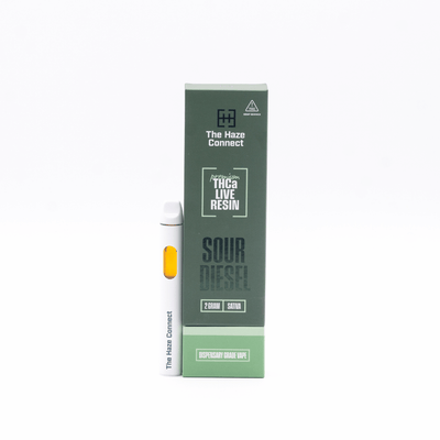Live Resin Disposable Vape - Sour Diesel (S)